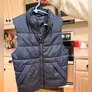 Kids Navy Puffer Vest